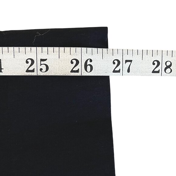 Zac & Rachel Womens Black Pull-On Straight-Leg Ankle Pants Size 10 Nylon Blend - Picture 11 of 11